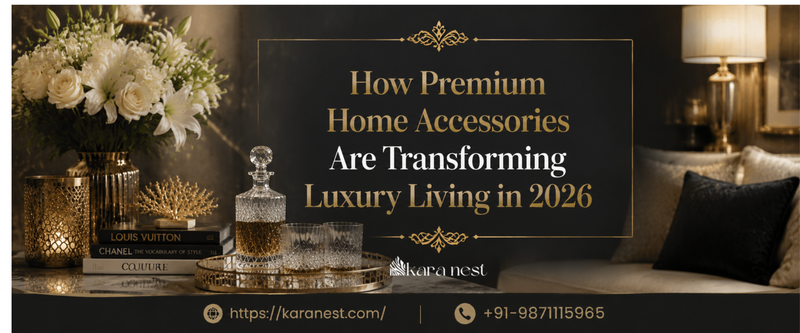 Premium luxury home accessories and elegant décor