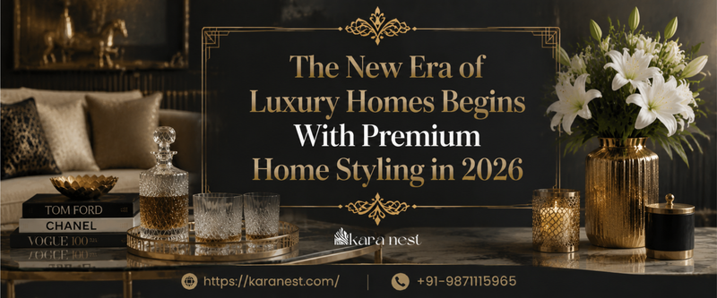 Premium luxury home styling with elegant décor