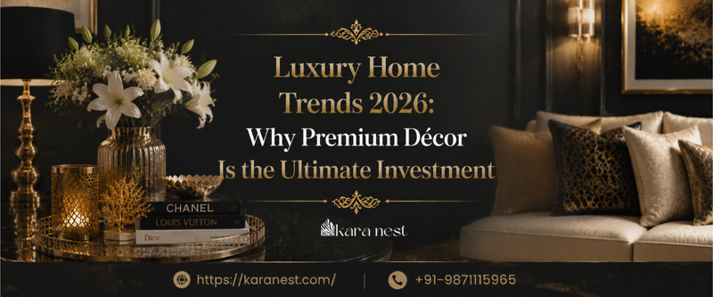 Luxury home decor with premium designer accessories