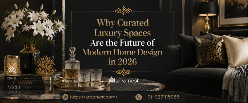 Curated luxury home decor with premium styling