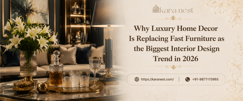 Luxury home decor products and premium styling accessories
