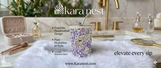 Kara Nest Premium Crystal Bottles – Artistic Luxury for Everyday Living