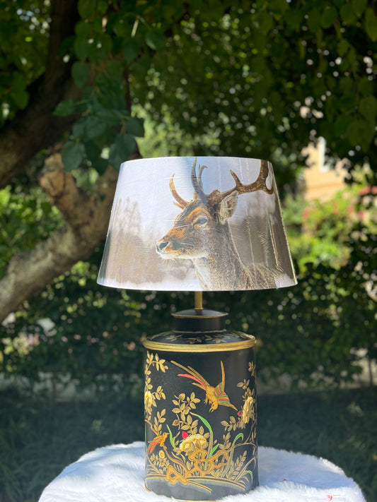 KaraNest Luxury Toleware Lamp